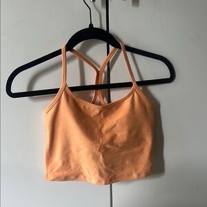 Beyond Yoga Orange Crop Top